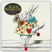 Cover von Alice in Wonderland - Alice im Wunderland 2026 - Original Flame Tree Publishing-Kalender [Kalender]