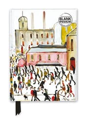 Cover von Premium Notizbuch Blank DIN A5: L. S. Lowry, Arbeitsweg