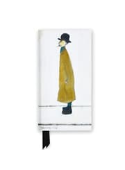 Cover von Schmales Hardcover-Notizbuch: L. S. Lowry, Beobachtender Gentleman