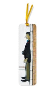 Cover von Lesezeichen: L. S. Lowry, Mann an der Wand lehnend