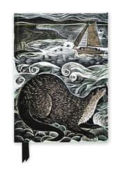 Cover von Premium Notizbuch DIN A5: Angela Harding, Shetlandotter und der Gesang des Windes