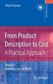 Cover von From Product Description to Cost: A Practical Approach