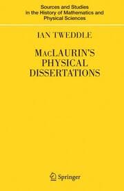 Cover von MacLaurin's Physical Dissertations