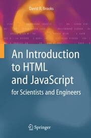 Cover von An Introduction to HTML and JavaScript for Scientists and Engineers