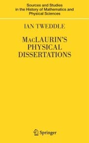 Cover von MacLaurin's Physical Dissertations