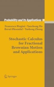 Cover von Stochastic Calculus for Fractional Brownian Motion and Applications