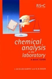 Cover von Chemical Analysis in the Laboratory