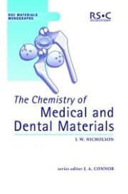 Cover von The Chemistry of Medical and Dental Materials