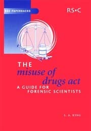 Cover von Misuse of Drugs Act