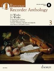 Cover von Baroque Recorder Anthology