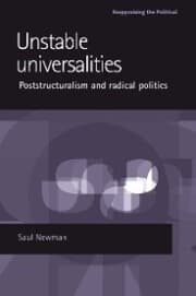 Cover von Unstable universalities