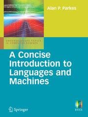 Cover von A Concise Introduction to Languages and Machines