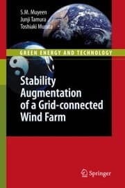 Cover von Stability Augmentation of a Grid-connected Wind Farm