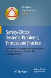 Cover von Safety-Critical Systems: Problems, Process and Practice