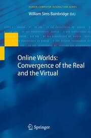 Cover von Online Worlds:Convergence of the Real and the Virtual