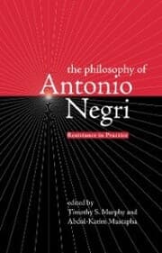 Cover von The Philosophy of Antonio Negri, Volume One
