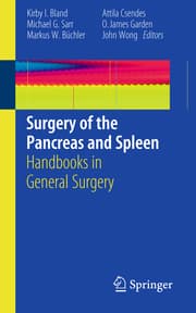 Cover von Surgery of the Pancreas and Spleen