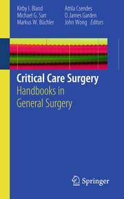 Cover von Critical Care Surgery
