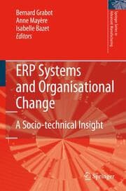 Cover von ERP Systems and Organisational Change