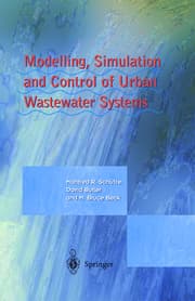 Cover von Modelling, Simulation and Control of Urban Wastewater Systems