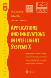 Cover von Applications and Innovations in Intelligent Systems X