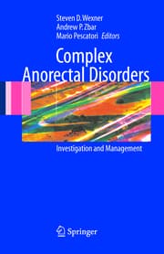 Cover von Complex Anorectal Disorders