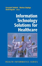 Cover von Information Technology Solutions for Healthcare
