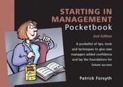 Cover von Starting in Management Pocketbook