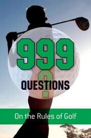 Cover von 999 Questions on the Rules of Golf