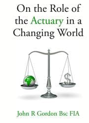 Cover von On the Role of the Actuary in a Changing World