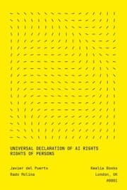 Cover von Universal Declaration of AI Rights