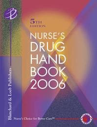 Cover von Nurse's Drug Handbook 2006