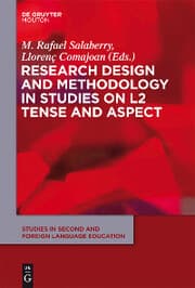 Cover von Research Design and Methodology in Studies on L2 Tense and Aspect