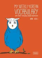 Cover von My Weekly Korean Vocabulary Book 1