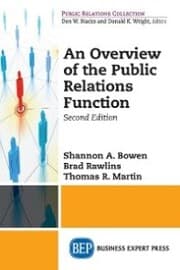 Cover von An Overview of The Public Relations Function, Second Edition