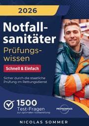 Cover von Notfallsanitäter Prüfungswissen - Schnell & Einfach
