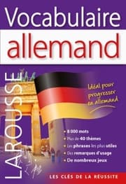 Cover von Larousse Vocabulaire allemand