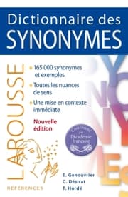 Cover von Dictionnaire de Synonymes Larousse