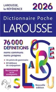 Cover von Dictionnaire Larousse Poche 2026