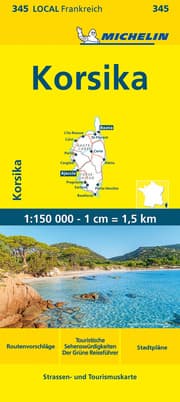 Cover von Michelin Korsika - Corse-du-Sud, Haute Corse