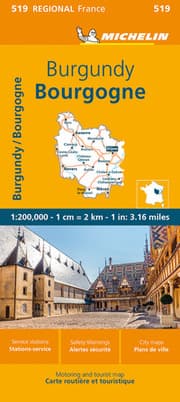Cover von Michelin Burgundy/Bourgogne/Burgund