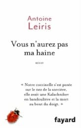 Cover von Vous n'aurez pas ma haine