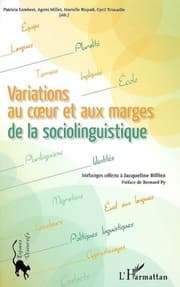 Cover von Variations au coeur et aux marges de la sociolinguistique