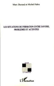 Cover von Les situations de formation entre savoirs, problèmes et activités
