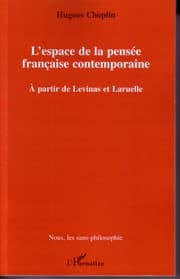 Cover von L'espace de la pensée française contemporaine