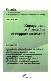 Cover von Engagement en formation et rapport au travail