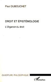 Cover von Droit et épistémologie