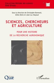 Cover von Sciences, chercheurs et agriculture