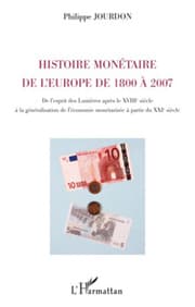 Cover von Histoire monétaire de l'Europe de 1800 à 2007