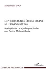 Cover von Le principe don en éthique sociale et théologie morale